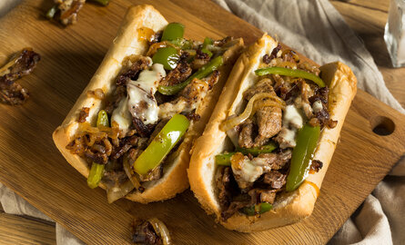 Recept: BBQ Philly cheese steak