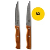 Greenpan Chop & Grill Steakmessen set van 8 x 2 stuks