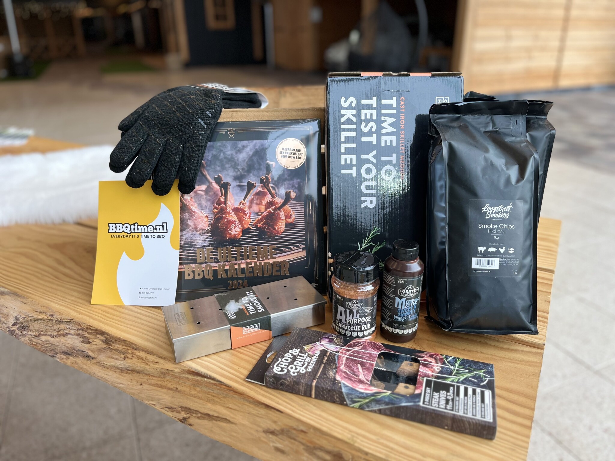 BBQ Cadeaukrat t.w.v. €110