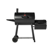 Char-Griller Smokin Pro Offset Smoker & Grill