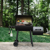 Char-Griller Smokin Pro Offset Smoker & Grill