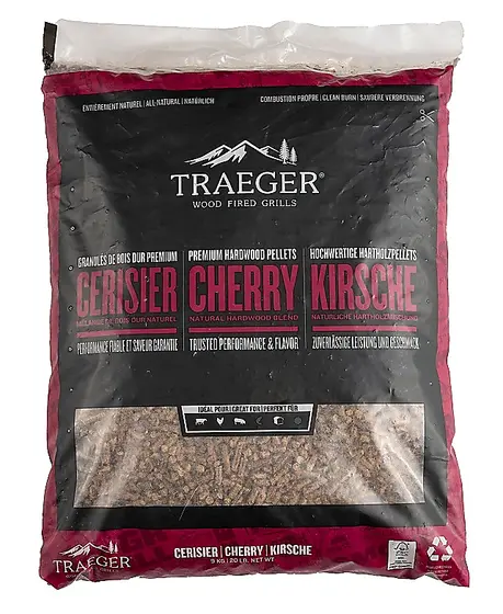 Traeger 9 kg Cherry Hardhout Pellets