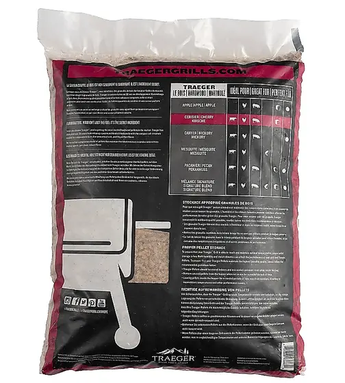Traeger 9 kg Cherry Hardhout Pellets