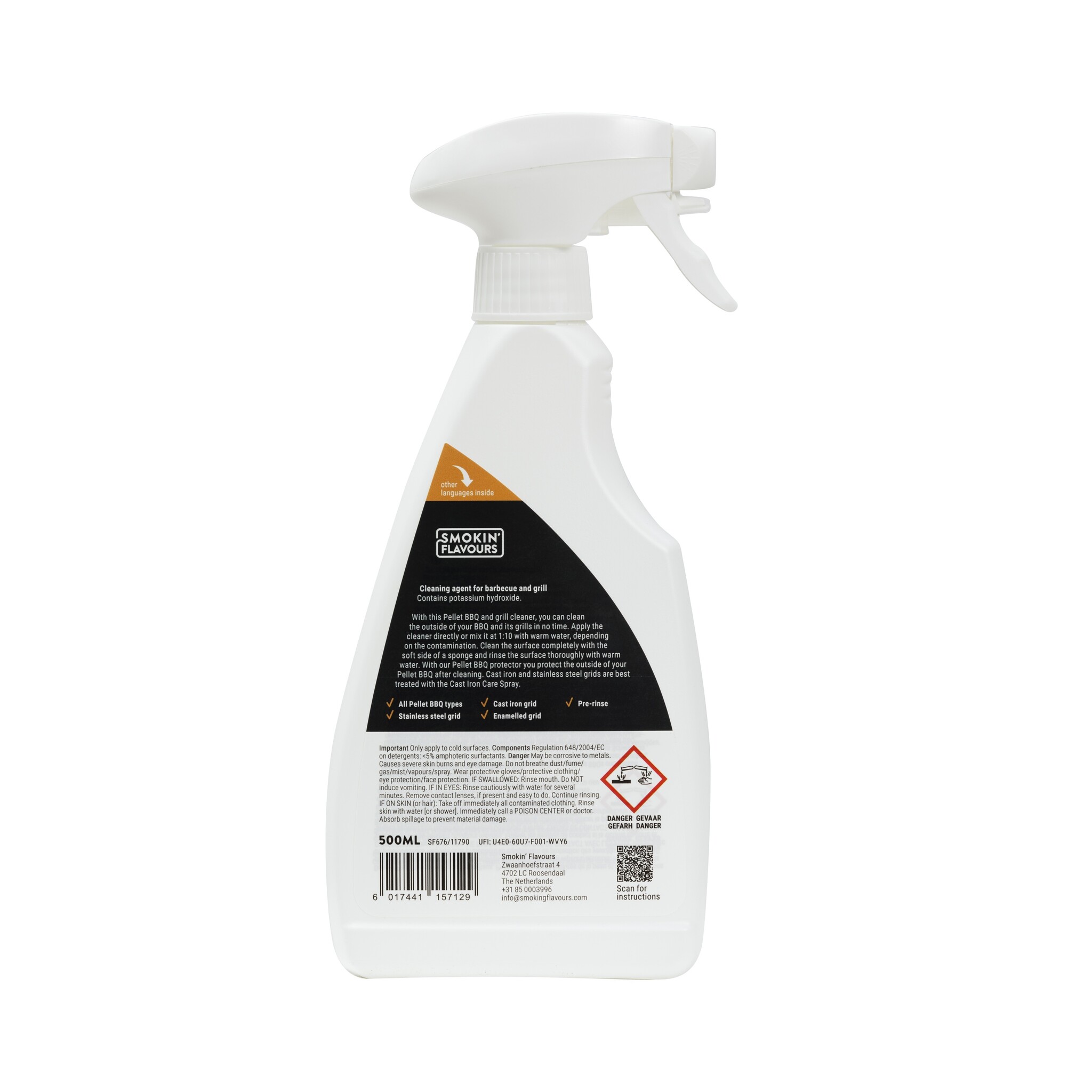 Smokin’ Flavours Pellet BBQ & Grill reiniger 500 ml