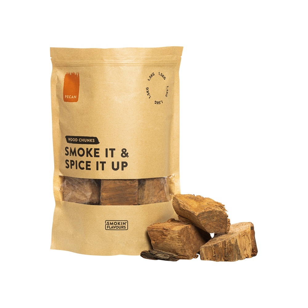 Smokin’ Flavours Rookchunks pecan 1,5kg