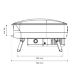 Witt Etna Rotante Pizza Oven Mat Stone