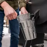 Traeger Aluminium inzetstuk voor Vetopvangemmer 5 stuks