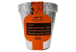 Traeger EZ Clean Aluminium inzetstuk voor vet- en aslade 5 stuks