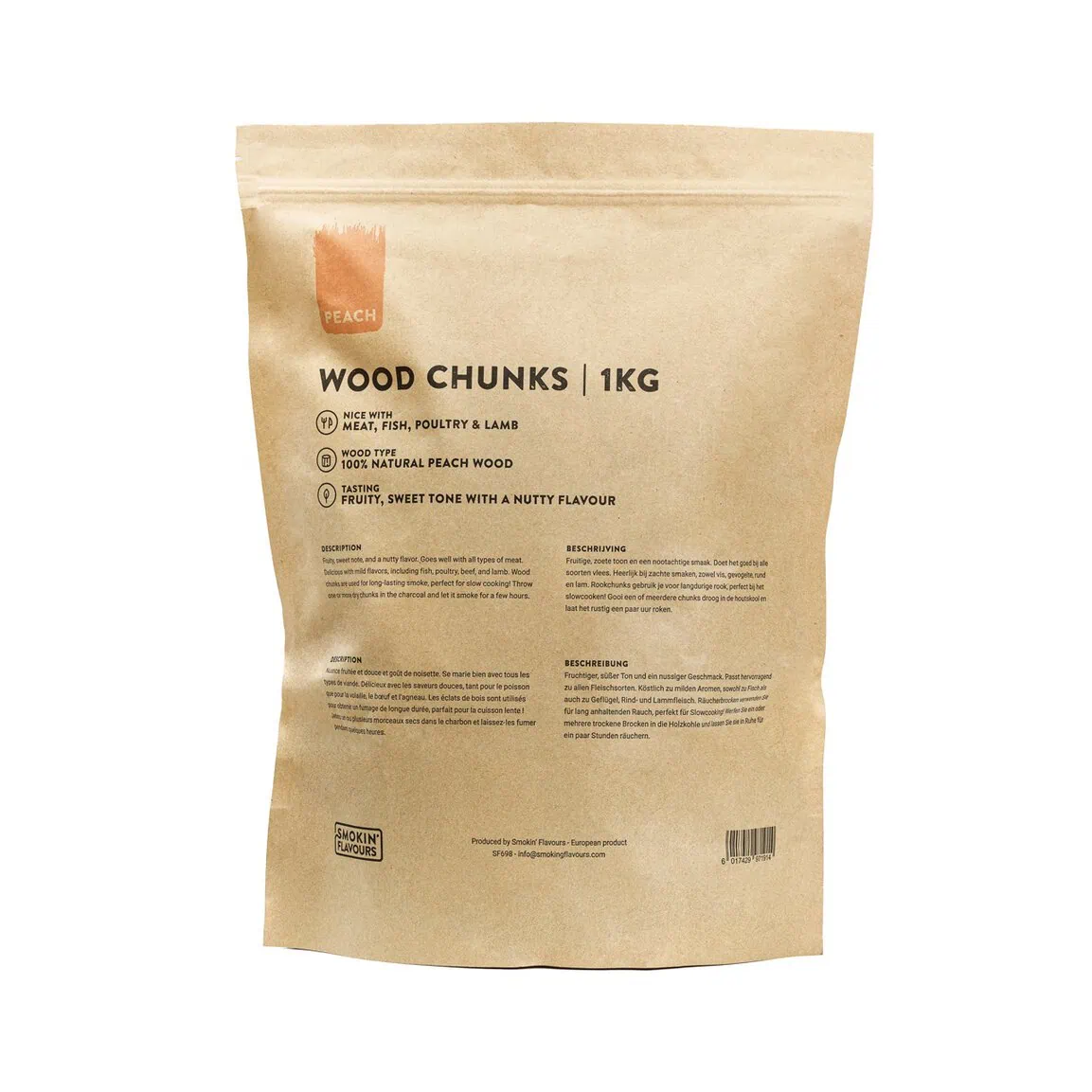 Smokin’ Flavours Rookchunks Bronckhorster Bier 1 kg Limited Edition
