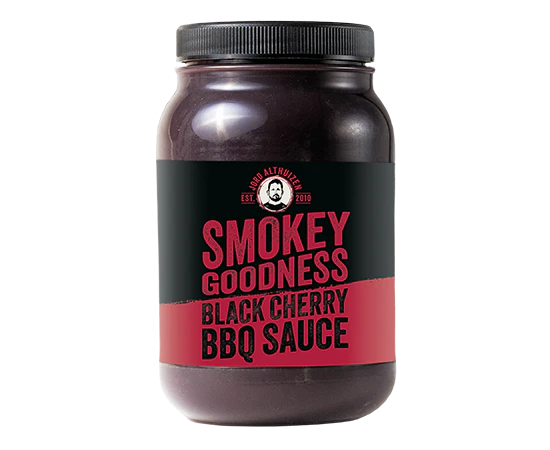 Smokey Goodness Black Cherry Barbecue Saus 500 ml