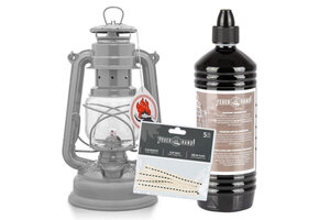 Feuerhand Stormlamp 276 Grijs Set