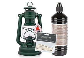 Feuerhand Stormlamp 276 Mos Groen Set