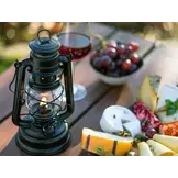 Feuerhand Stormlamp 276 Mat Zwart Set