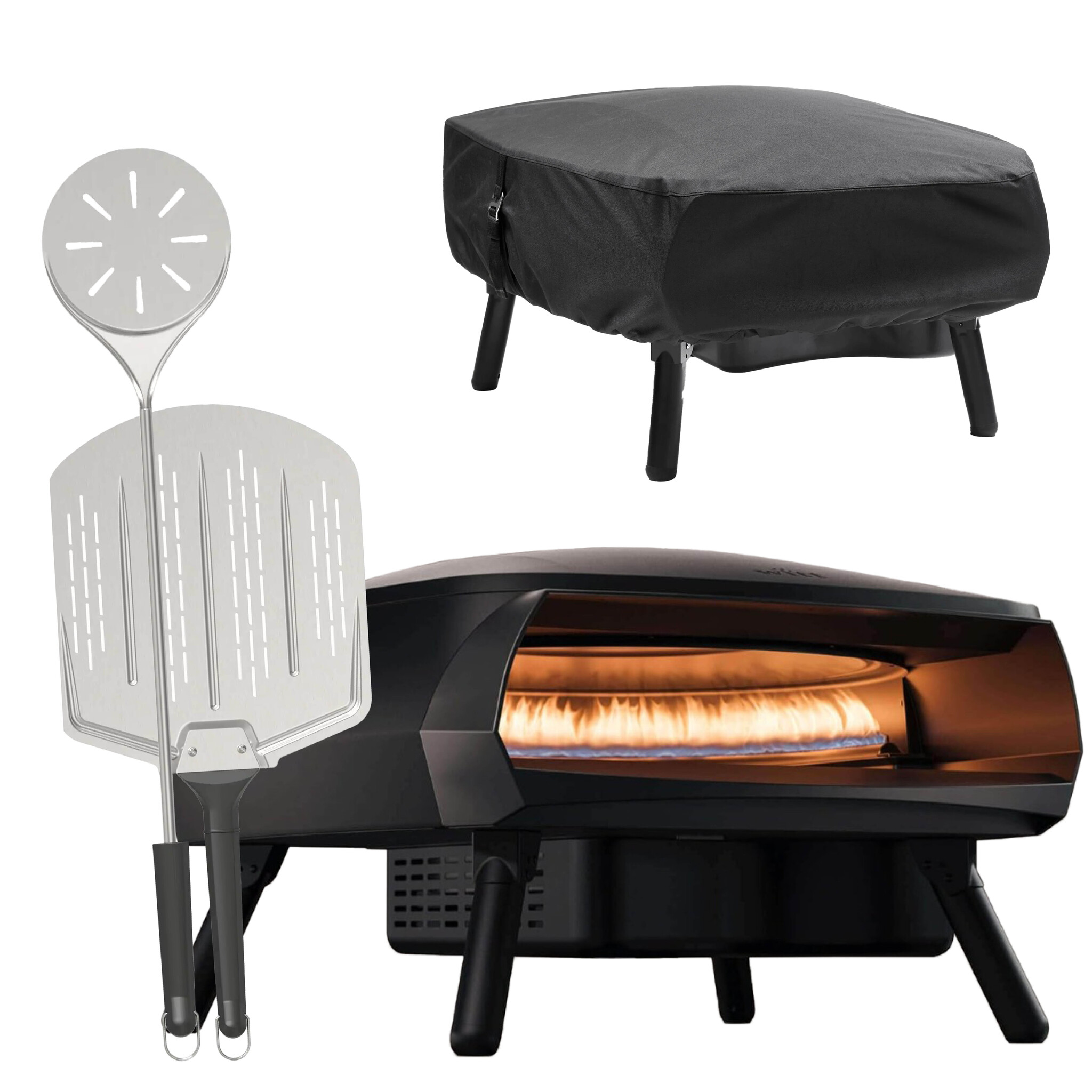 Witt Etna Fermo Pizza Oven Mat Black Starter Bundel