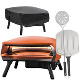 Witt Etna Rotante Pizza Oven Mat Orange Starter Bundel