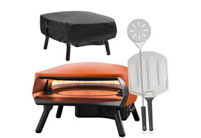 Witt Etna Rotante Pizza Oven Mat Orange Starter Bundel