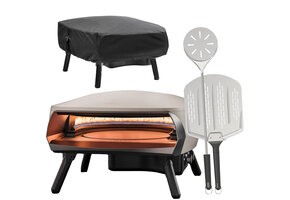 Witt Etna Rotante Pizza Oven Mat Stone Starter Bundel