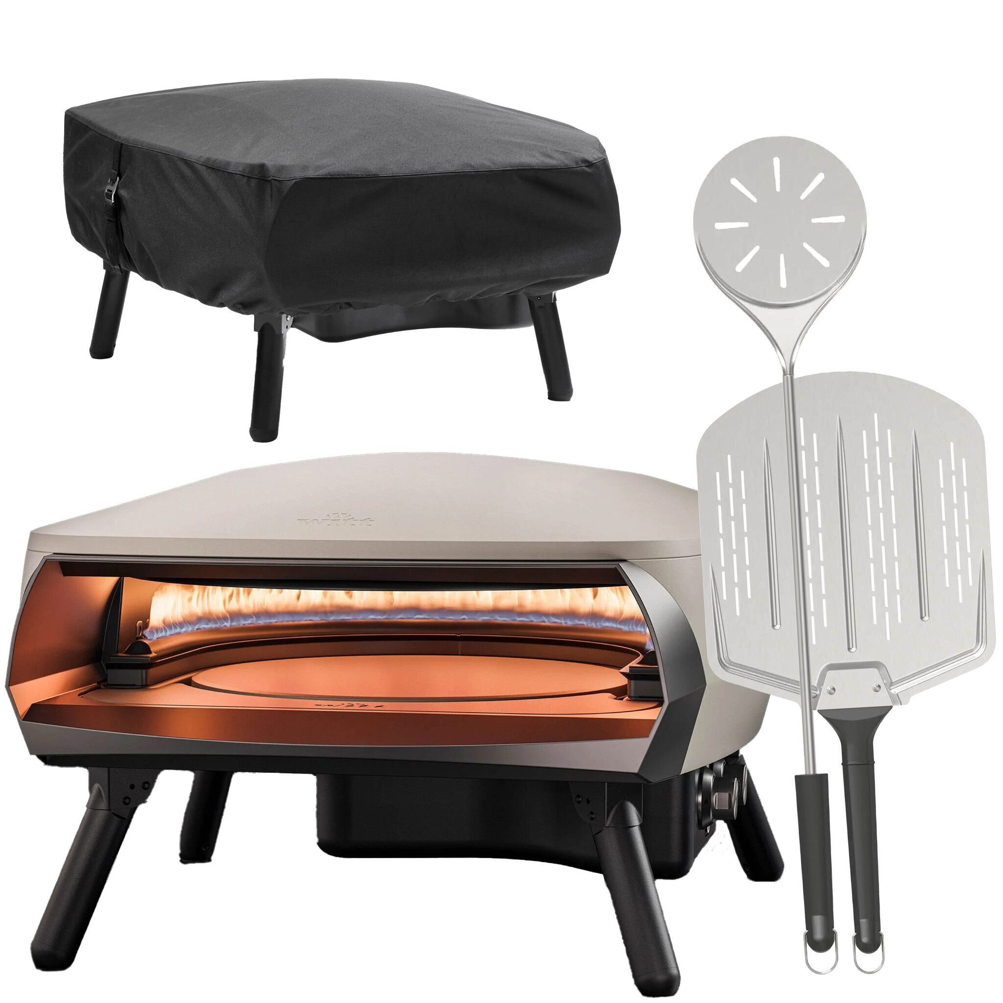 Witt Etna Rotante Pizza Oven Mat Stone Starter Bundel