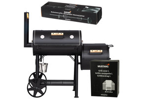 Mustang Off-set smoker Georgia L - Rotisserie Set