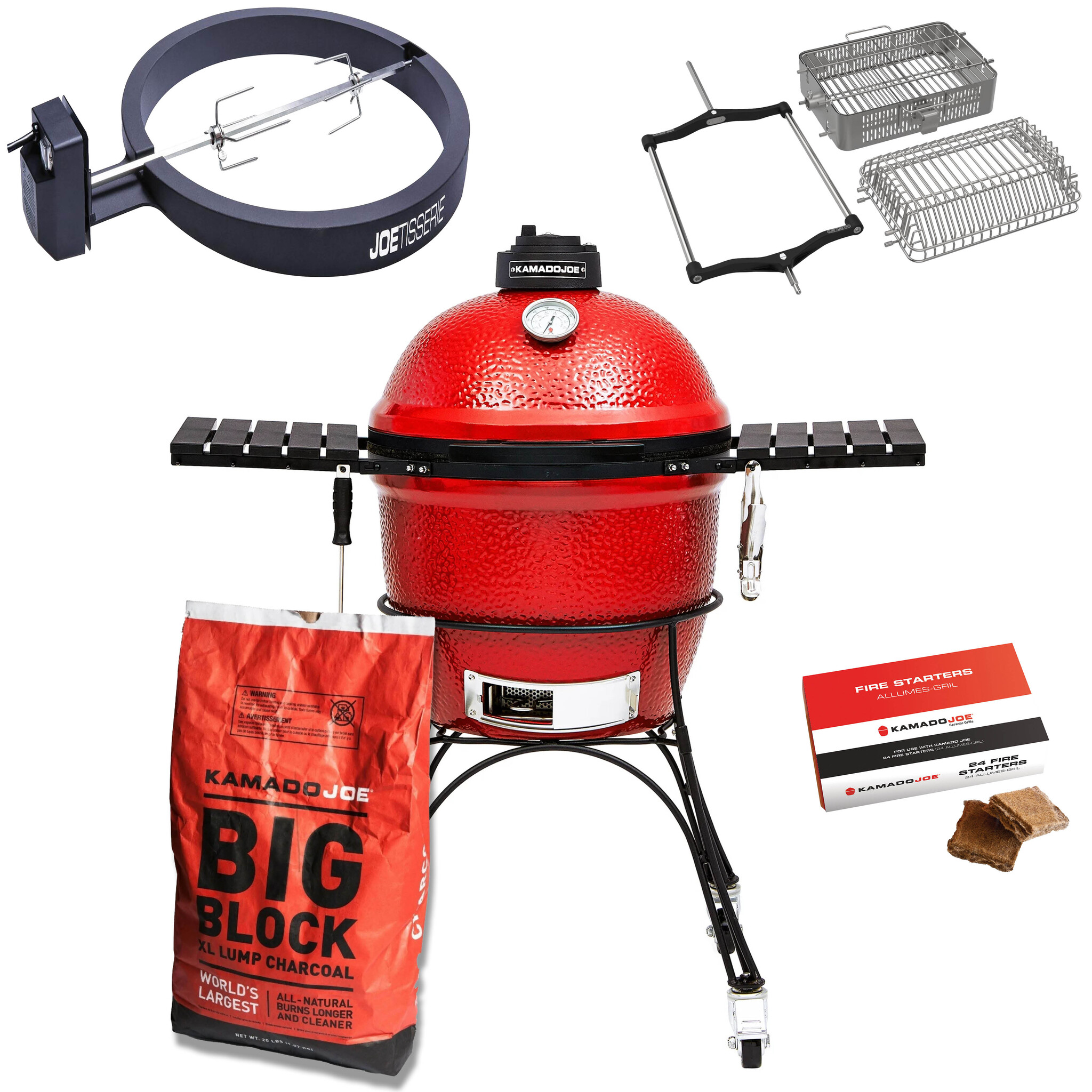 Kamado Joe Classic I - Rotisserie Bundel