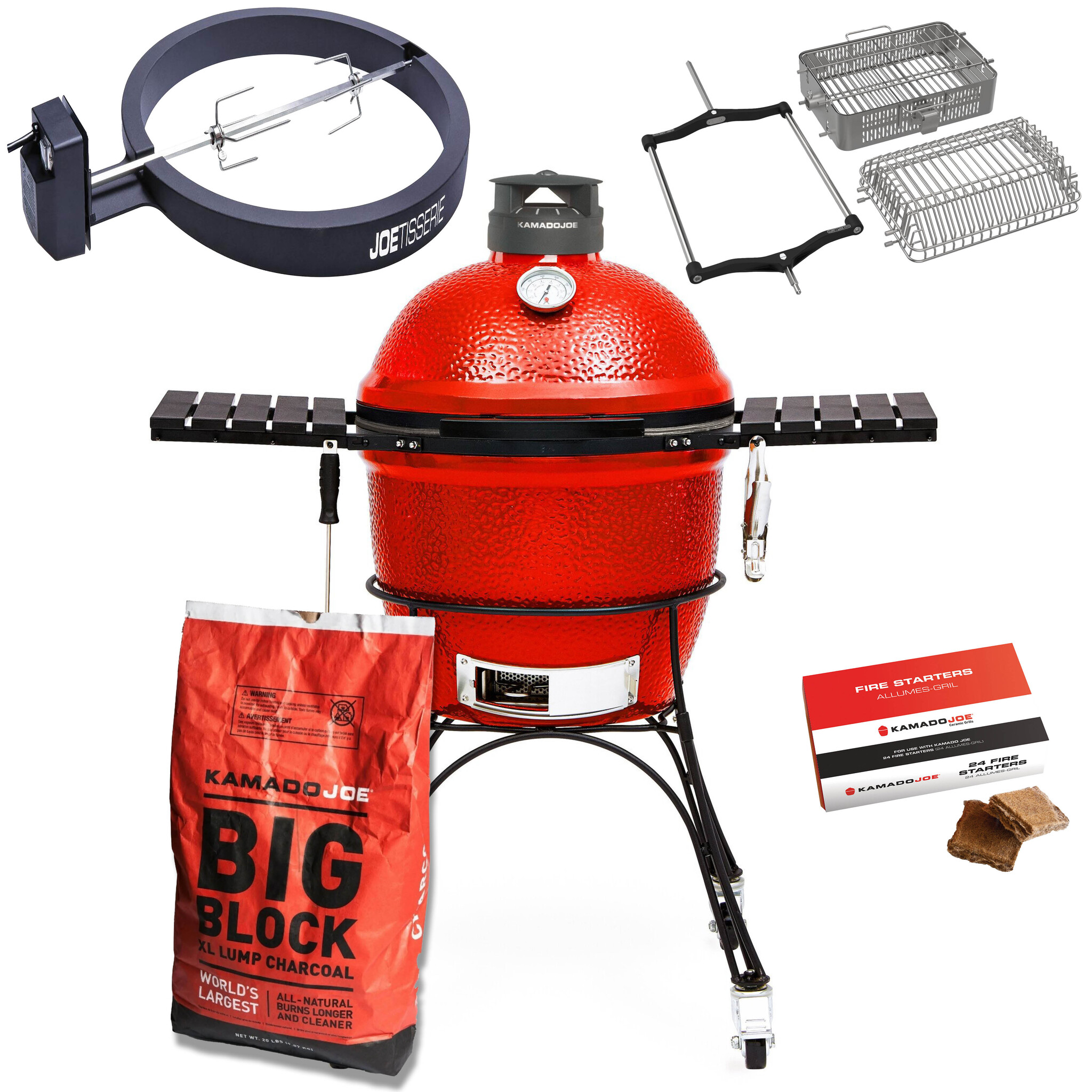 Kamado Joe Classic II  - Rotisserie Bundel