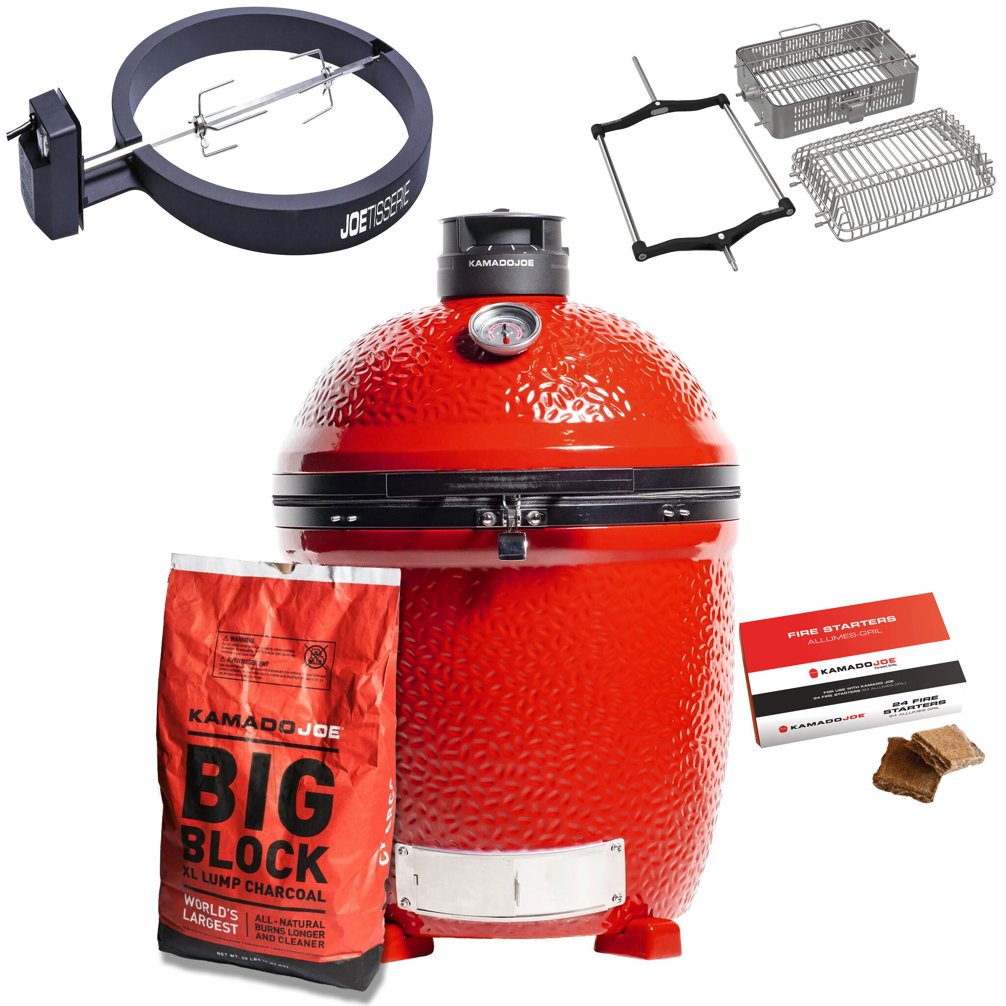 Kamado Joe Classic III Stand Alone- Rotisserie Bundel
