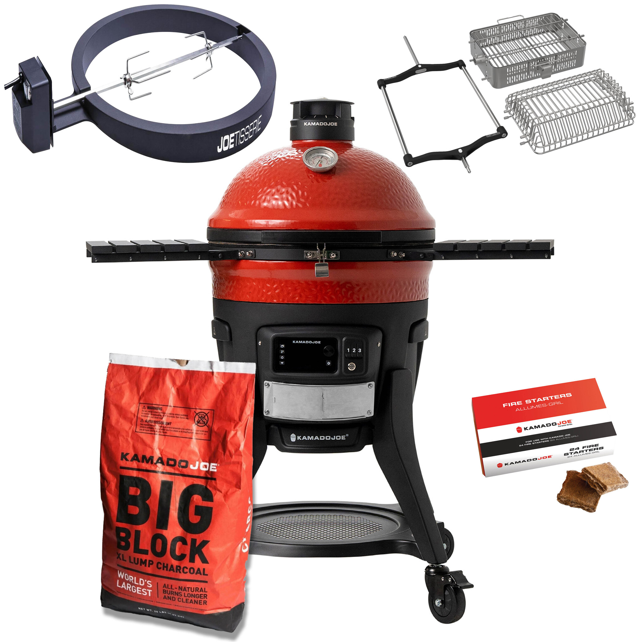 Kamado Joe Konnected Joe - Rotisserie Bundel