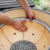 Kamado Joe Classic I met onderstel en zijtafels