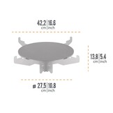 Petromax Grillplaat voor de Rocket Stove