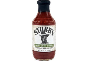 Stubb's Jalapeno & Honey BBQ Sauce 450ml