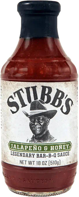Stubb's Jalapeno & Honey BBQ Sauce 450ml
