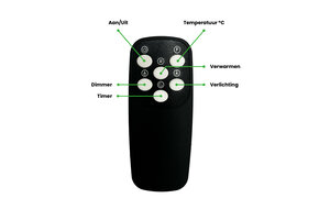 LumberQ Sfeerhaard afstandsbediening