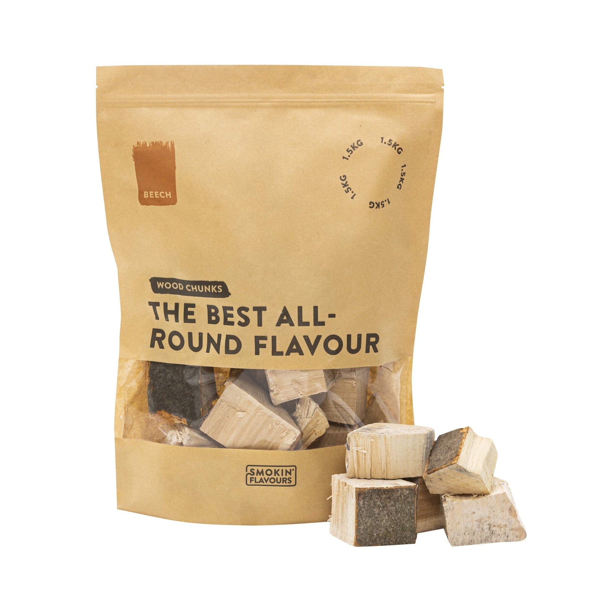 Smokin’ Flavours rookchunks beuk 1,5kg