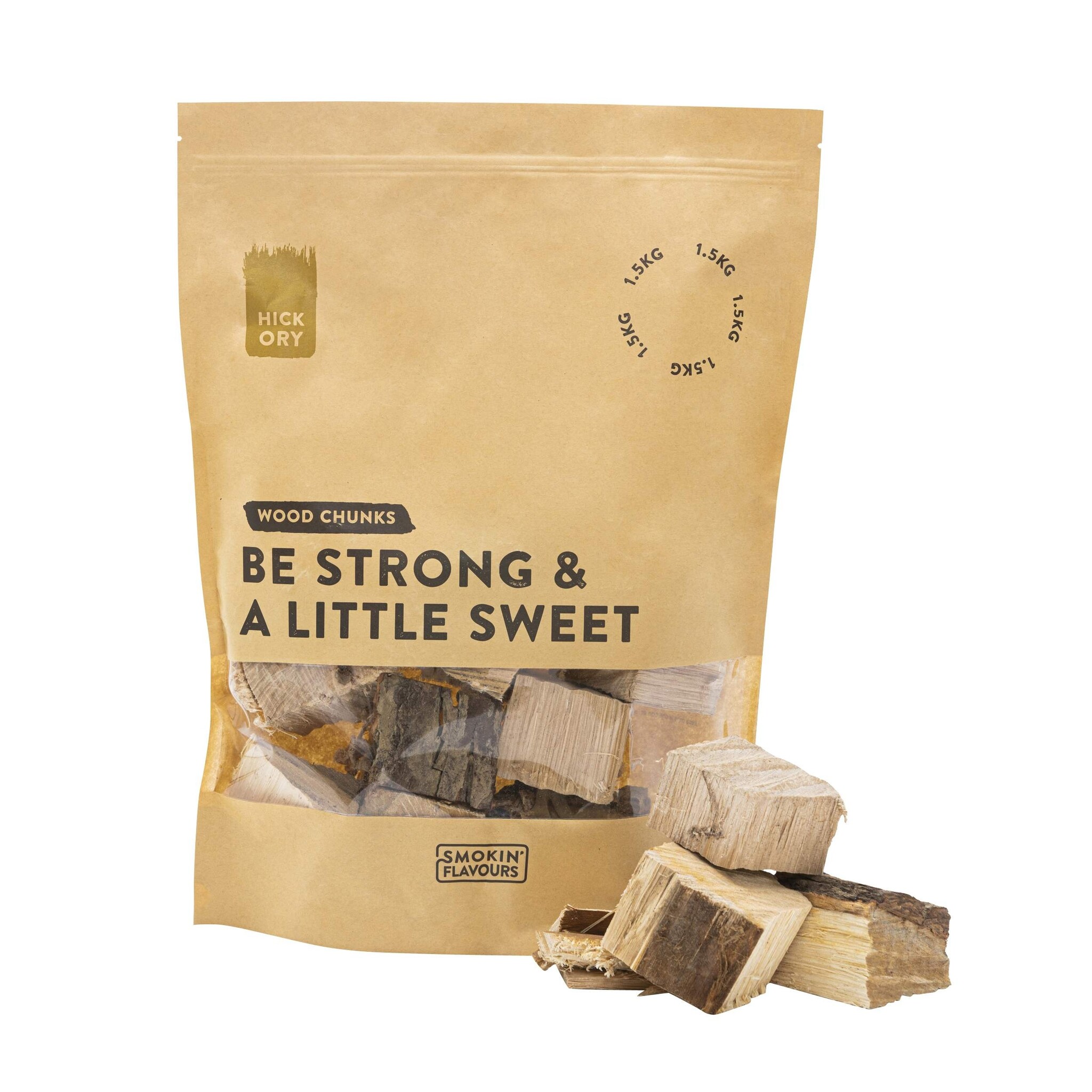 Smokin’ Flavours rookchunks hickory 1,5kg