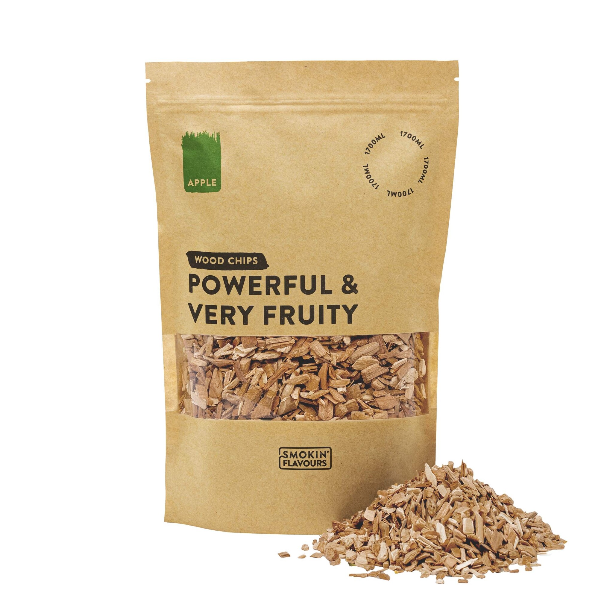 Smokin’ Flavours rooksnippers appel 1700 ml