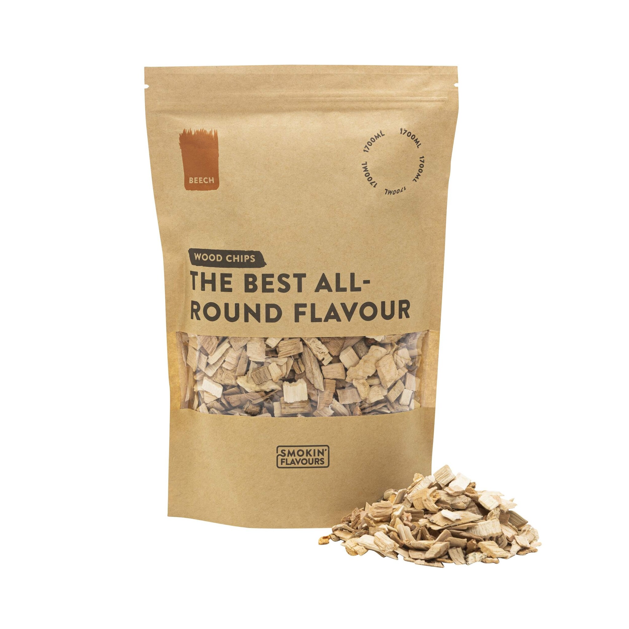 Smokin’ Flavours rooksnippers beuk 1700 ml