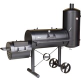 El Fuego Kiona houtskoolgrill, off-set en verticale smoker