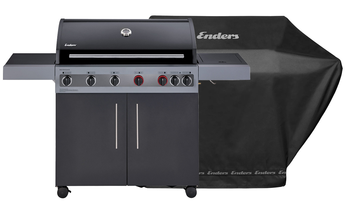 Enders Boston Black 6 KR Turbo - Beschermhoes Bundel