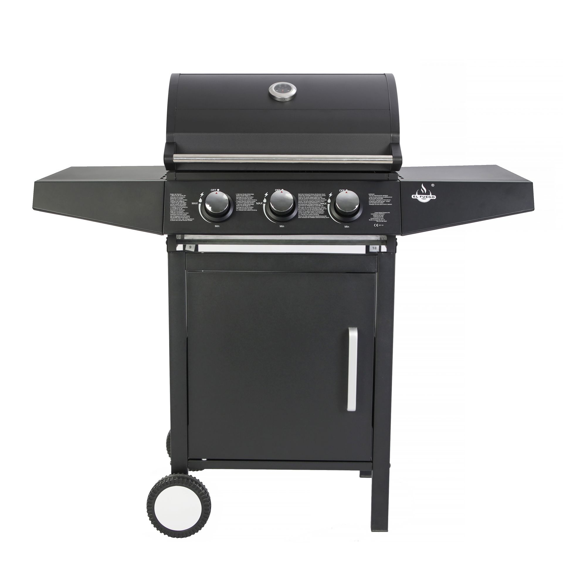 El Fuego San Angelo 3.0 gasbarbecue