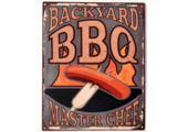 BBQ wandbord Backyard BBQ 20 x 25 cm