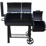 El Fuego Minnesota houtskoolgrill en off-set smoker