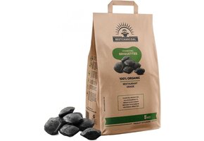 BestCharcoal Briketten Europees hardhout 5 kg