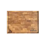 BestCharcoal Snij-/serveerplank kopshout eiken 40 x 30 x 4 cm