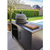 BestCharcoal Snij-/serveerplank kopshout eiken 40 x 30 x 4 cm