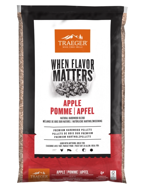Traeger Apple Hardhout Pellets  9 kg