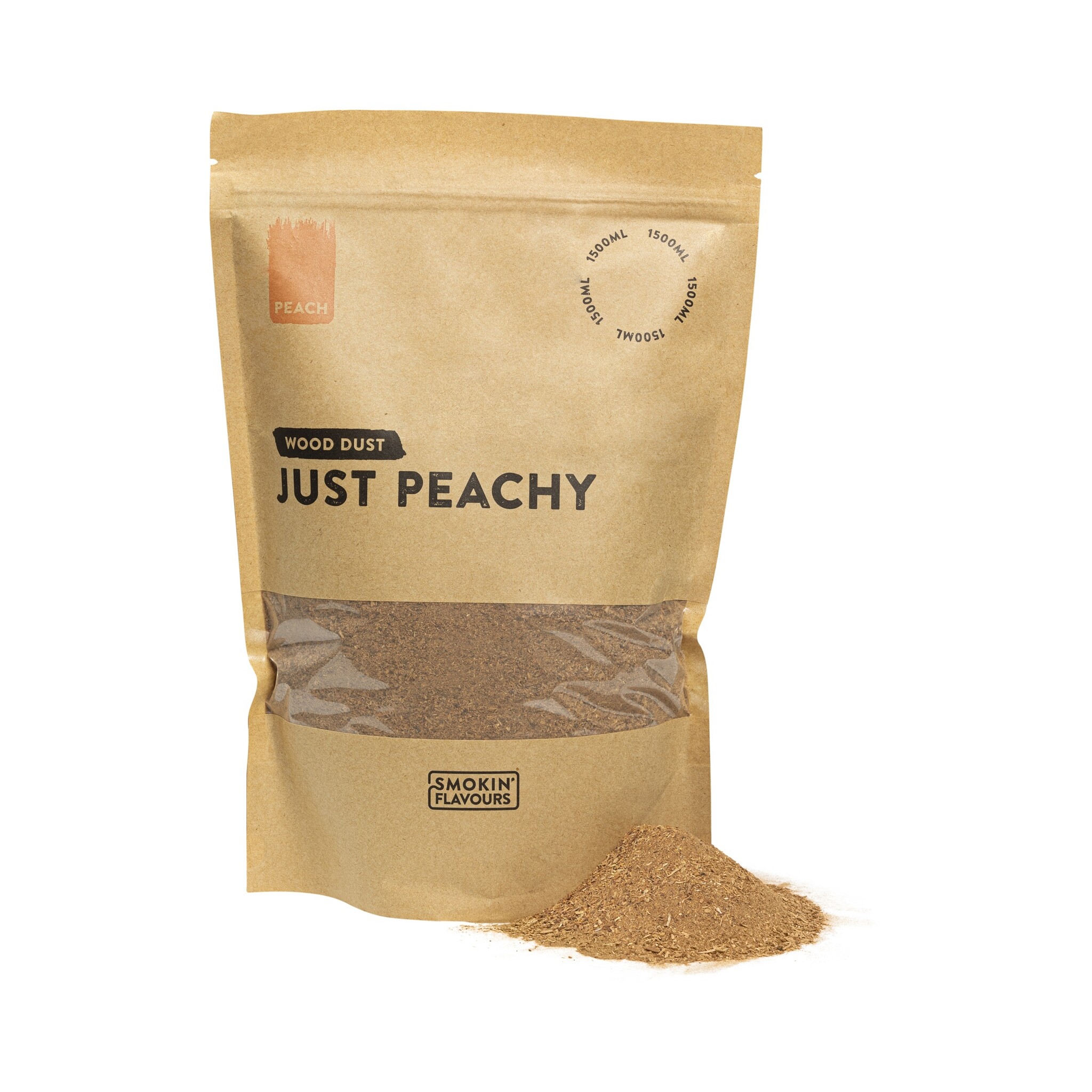 Smokin’ Flavours Rookmot Perzik 1500ml