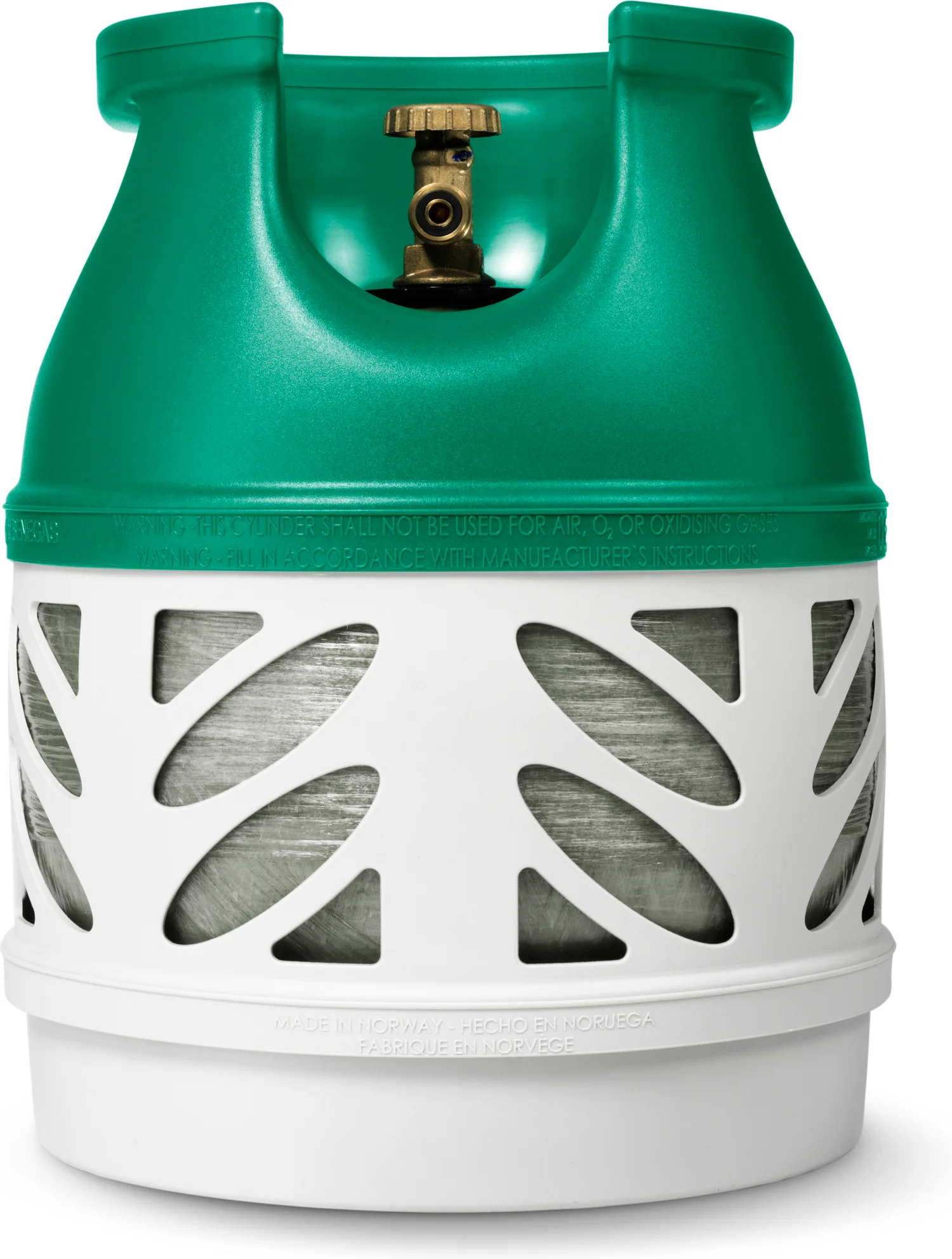 Benegas Light Kunststof gasfles 5 kg Vulling