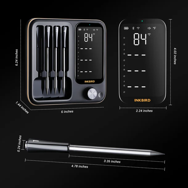 INKBIRD INT-14-BW Draadloze Smart Thermometer