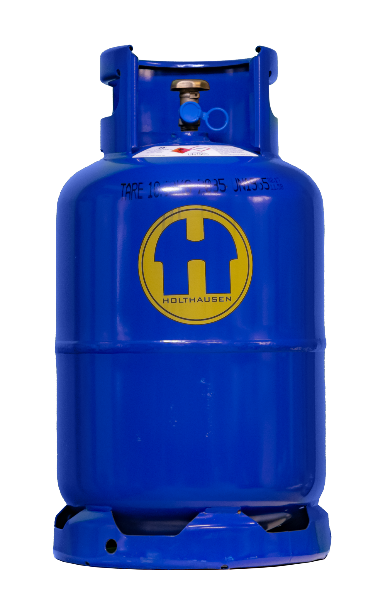 Holthausen Staal gasfles 10,5 kg Vulling