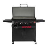 Char-Griller Flat Iron 4B 4-pits Plancha gasbarbecue